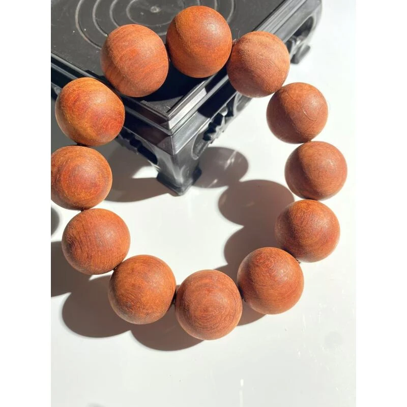 印度小叶紫檀手串 2.0  粗抛  XY09001