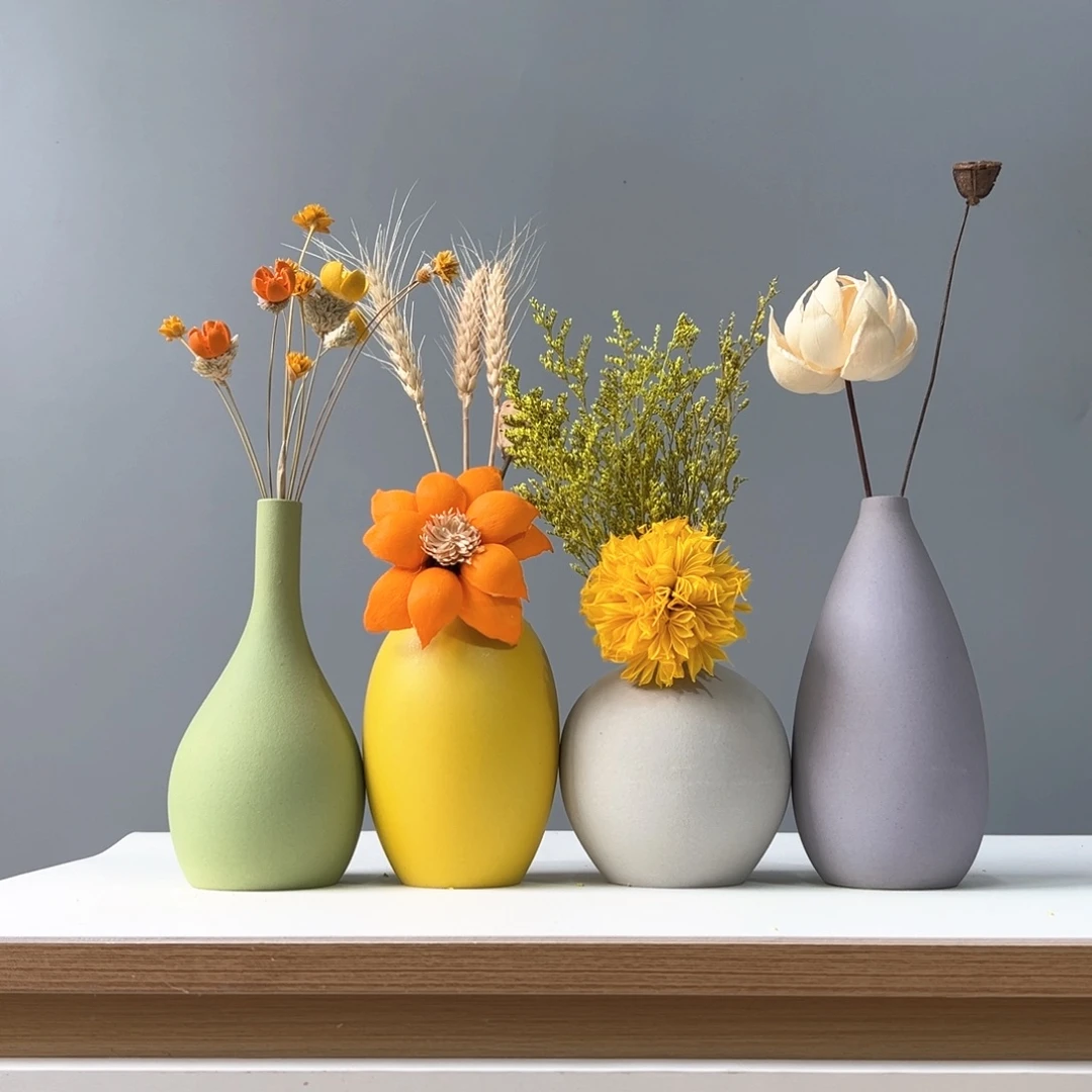 瓶花瓶带花高度20-30厘米左右