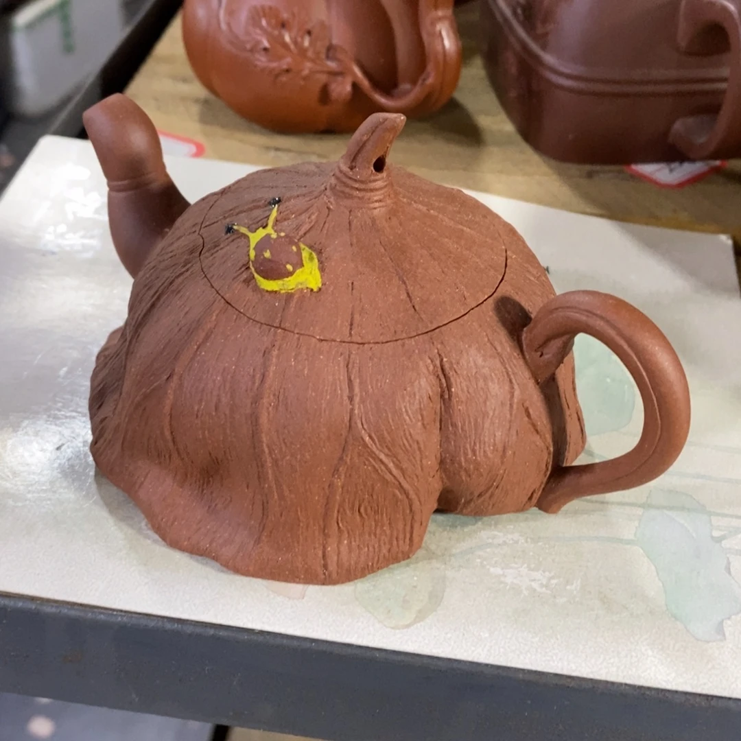 紫砂茶壶原矿手工344