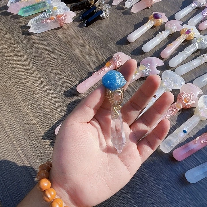涵***未镶嵌珠宝半成品水晶水晶