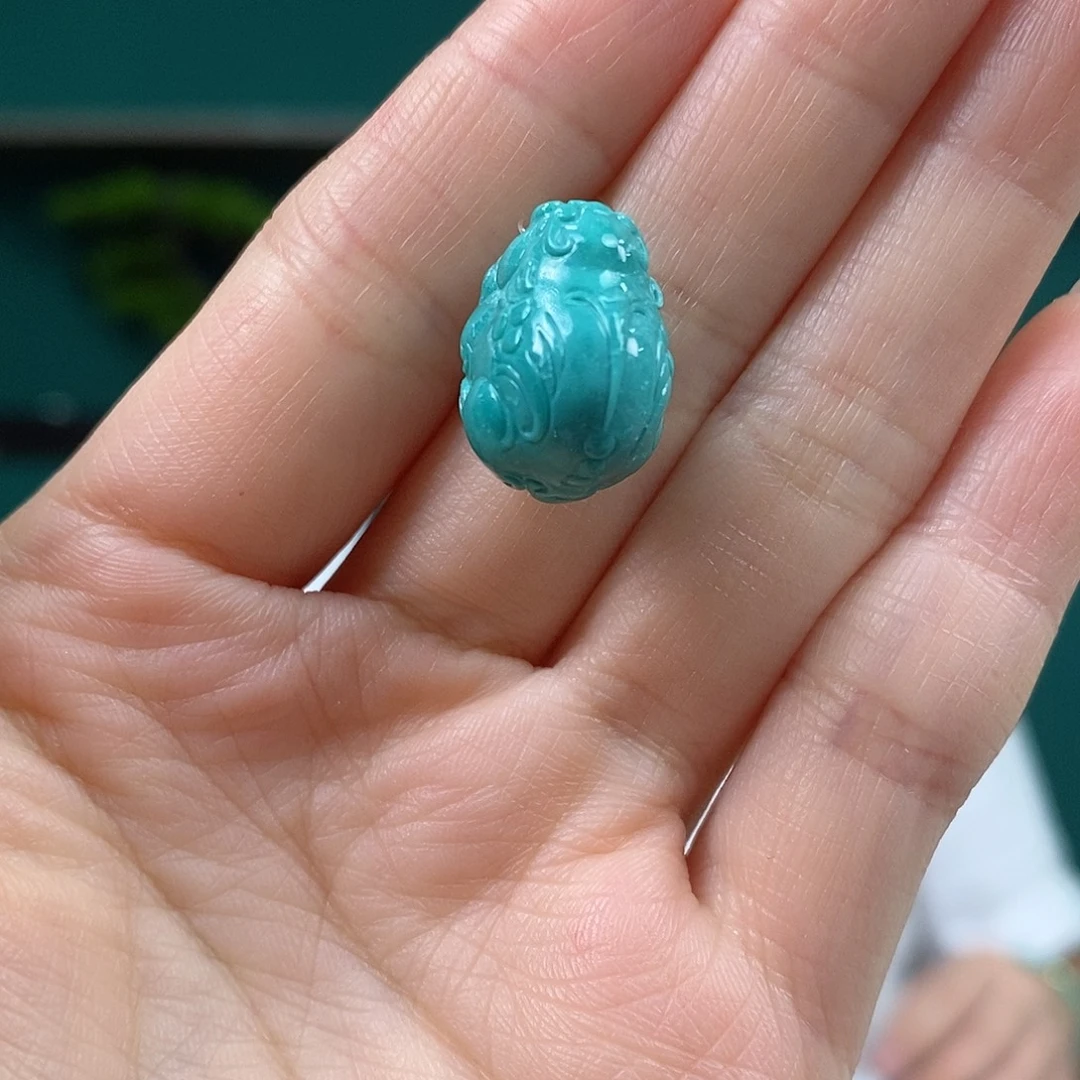 未镶嵌绿松石珠宝奇石