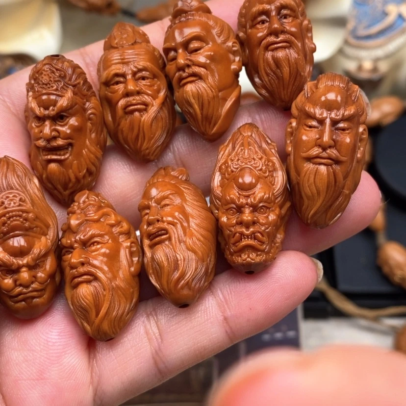 【闪购商品】橄榄核吊坠橄榄手工雕刻工艺