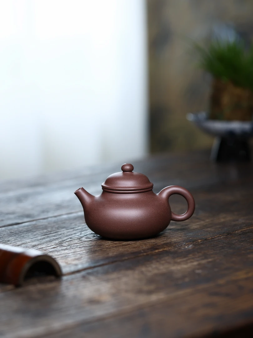 宜兴原矿紫砂容天壶半手工茶壶功夫泡茶器