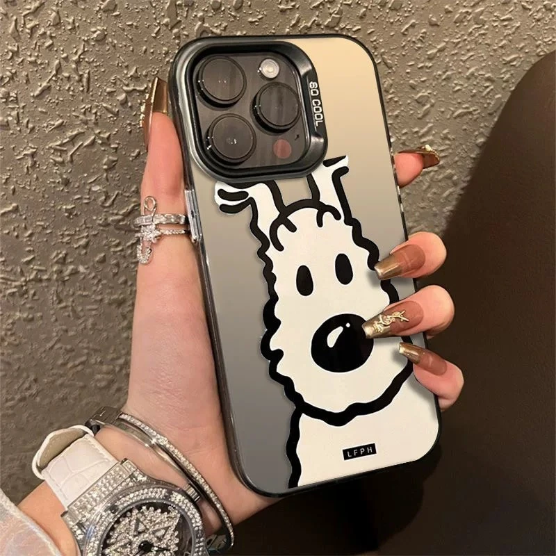 【蛇姐专属】可爱狗狗适用苹果16promax华为小米vivo男女oppo手机壳