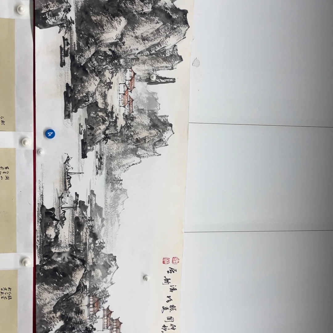 吾***国画绘画作品多次参加全国