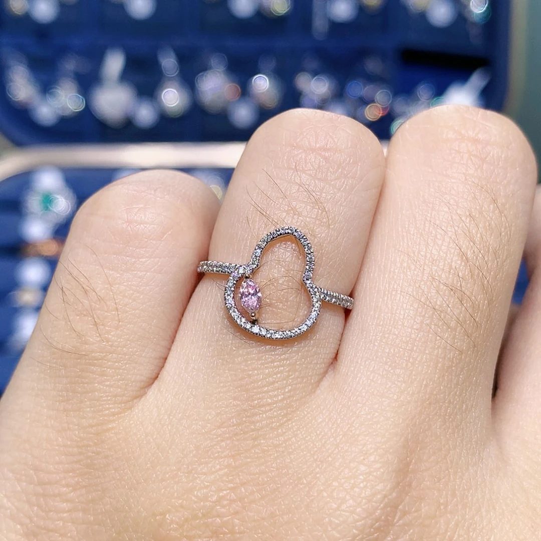 【闪购商品】18K金镶嵌戒指/指环钻石