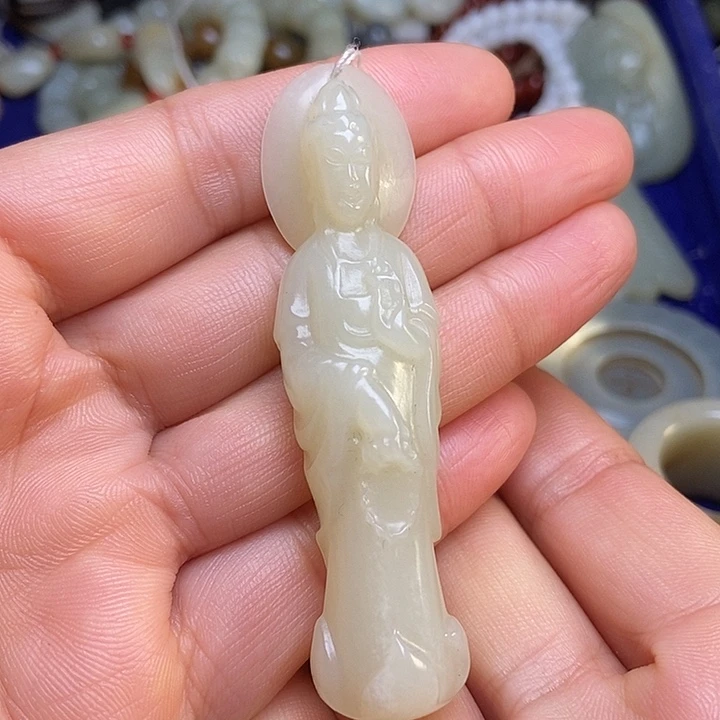 吊坠(不含链)未镶嵌和田玉