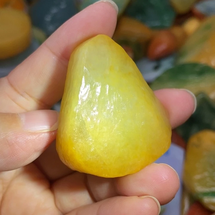 翡翠未镶嵌挂件缅甸翡翠