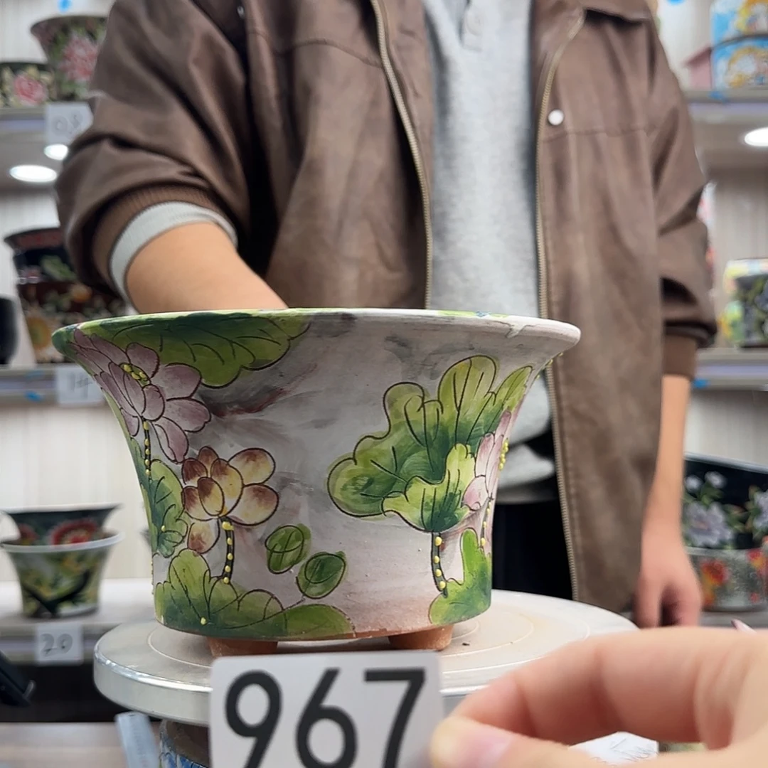 花盆紫砂瑕疵瑕疵967