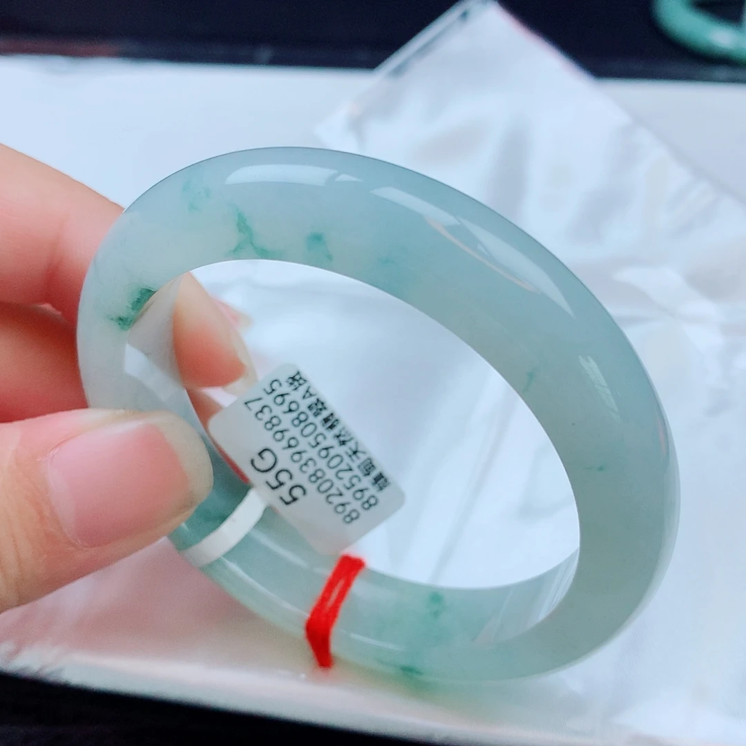 翡翠未镶嵌手镯天然缅甸翡翠A货手镯