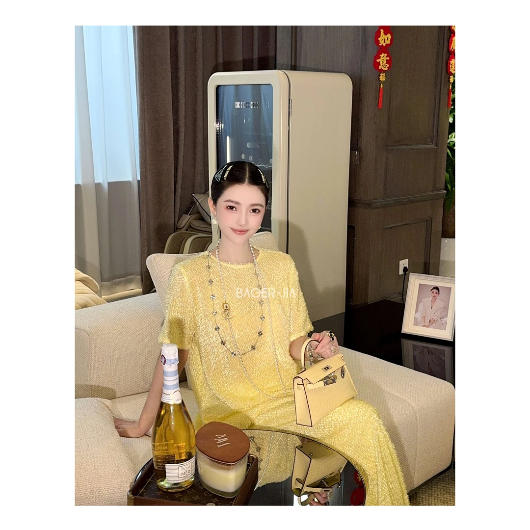 23-【梦寐以求】宝儿家含幂BF55825103XQ定染流苏衬衫裙子两件套