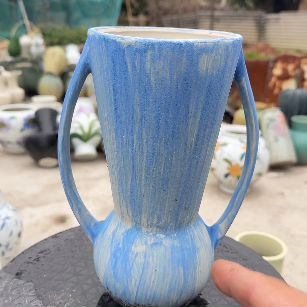 陶瓷微瑕景德镇手工花器