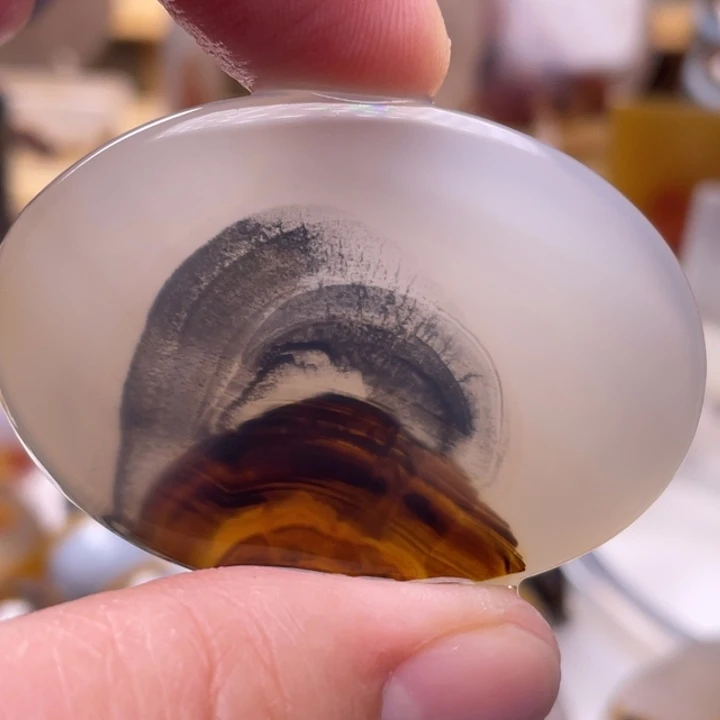 玛瑙/玉髓未镶嵌吊坠(不含链)