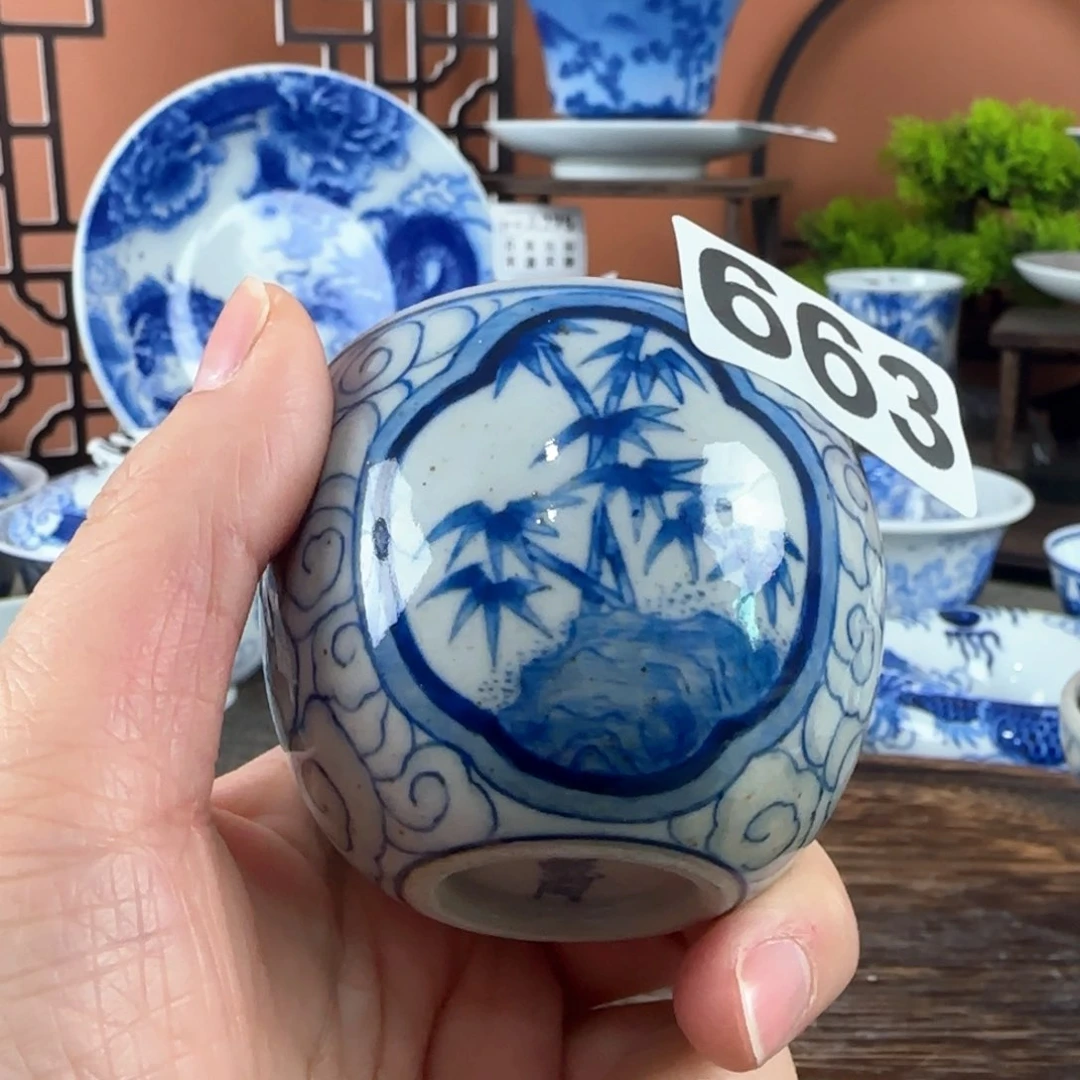 景德镇陶瓷手绘茶具663