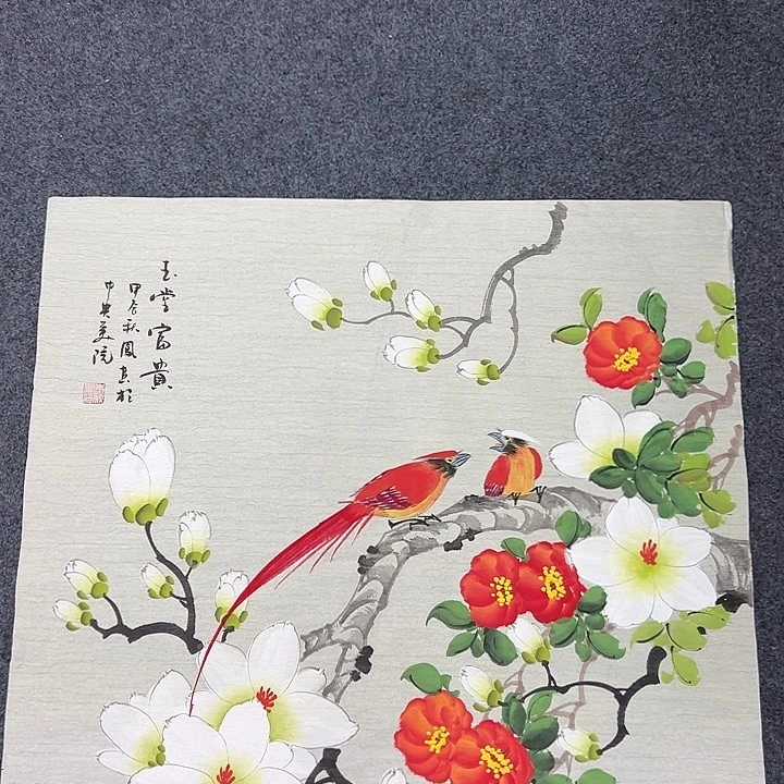 国画国画作品宣纸纯手绘