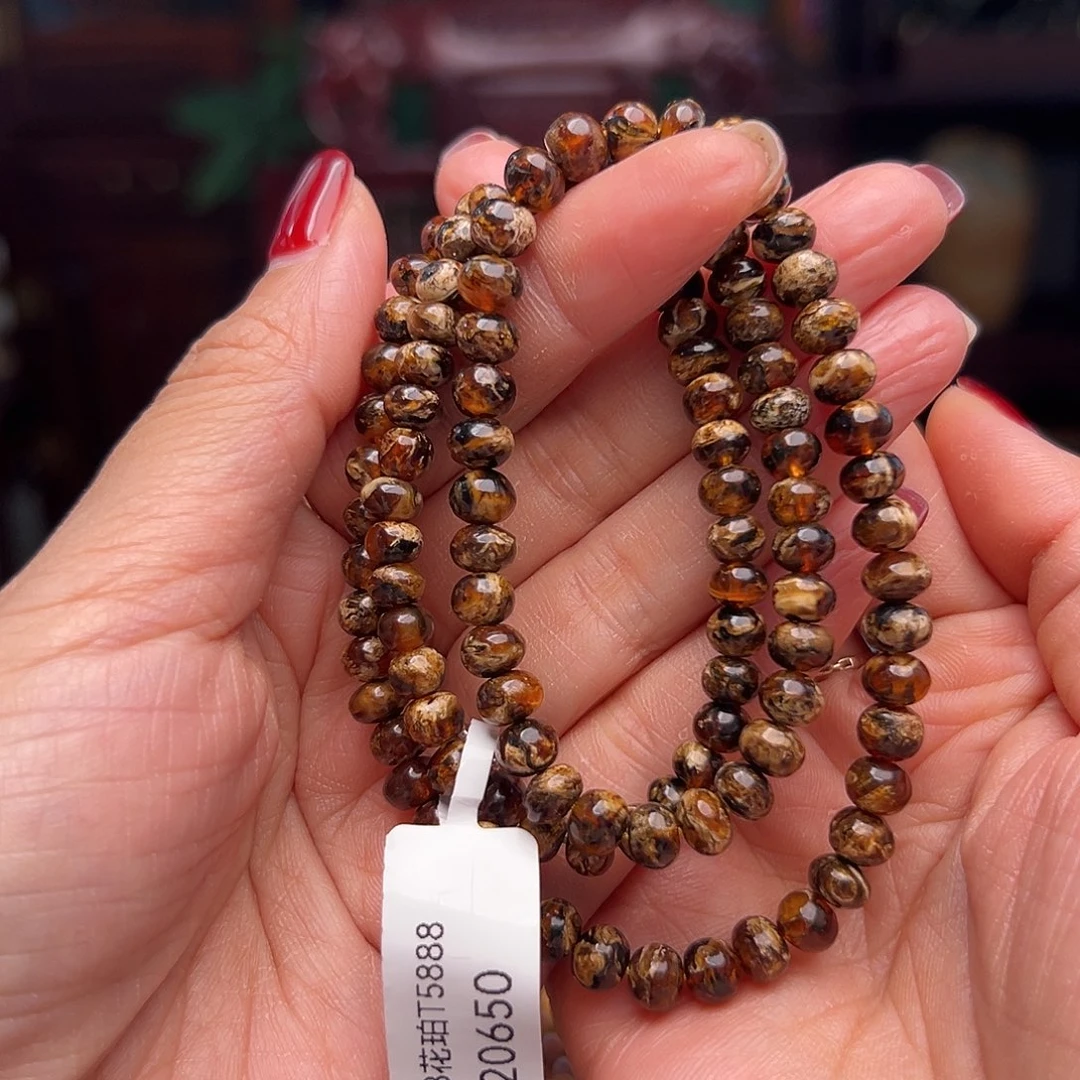 琥珀裸石未镶嵌抚顺琥珀20503六