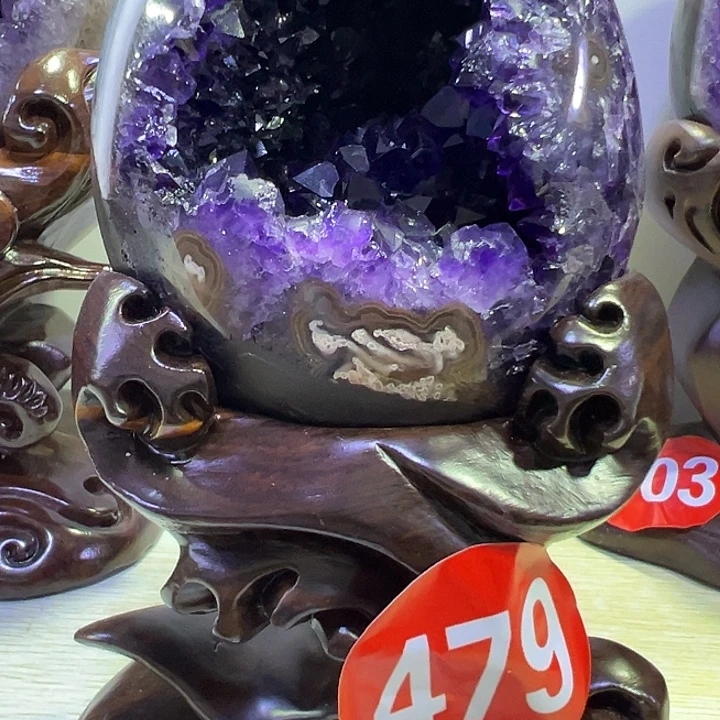未镶嵌大型摆件（非配饰）紫晶