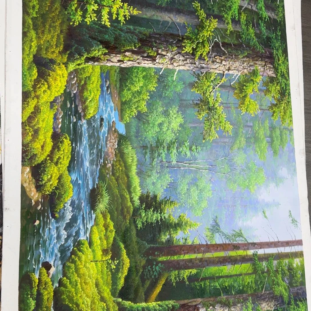油画你在我心里是个