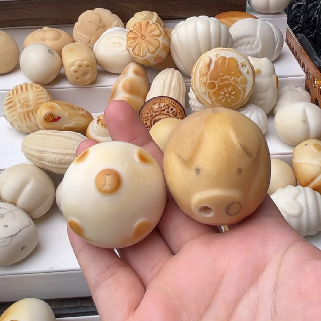 赤***把件菩提根/象牙果定制猪猪卡皮饼预存费用