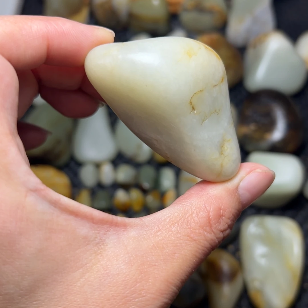 和田玉未镶嵌挂件27