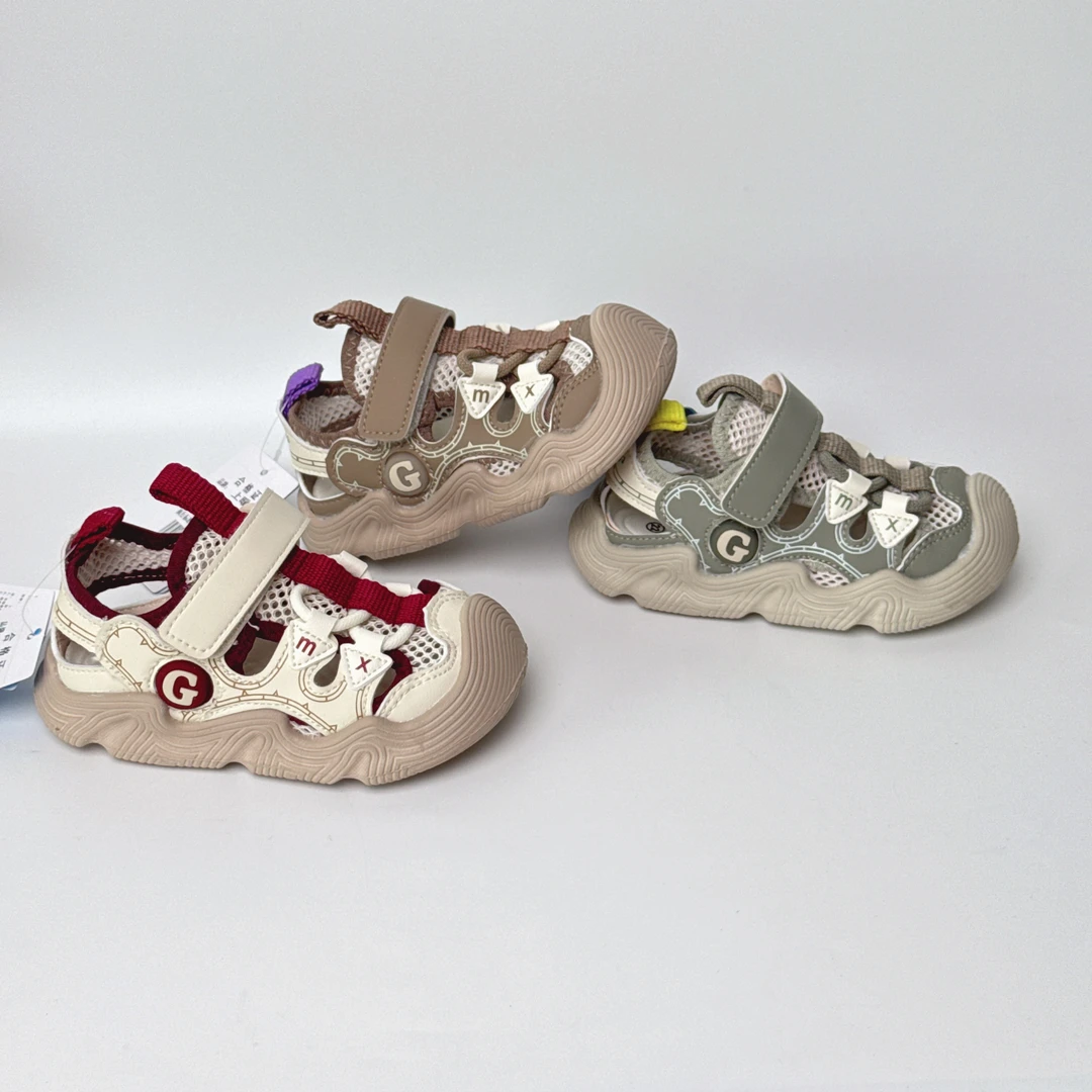 上暖2251夏季潮牌新款包头凉鞋童鞋母婴机能鞋