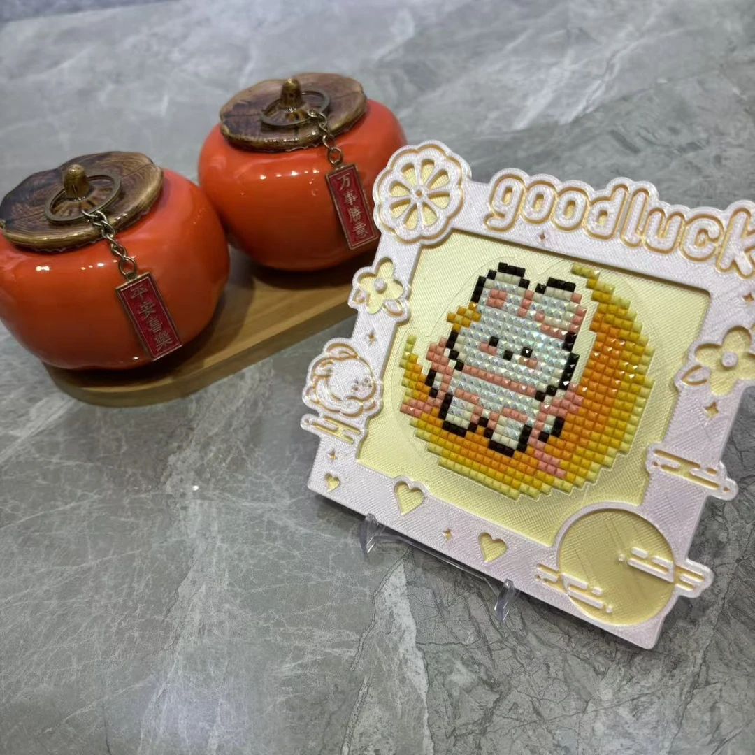 【中秋兔子】钻石画闺蜜可爱送礼治愈系手工diy像素画