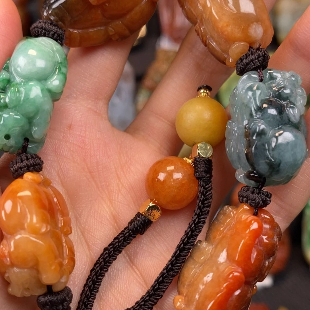 大***帅定制翡翠未镶嵌天然翡翠A货