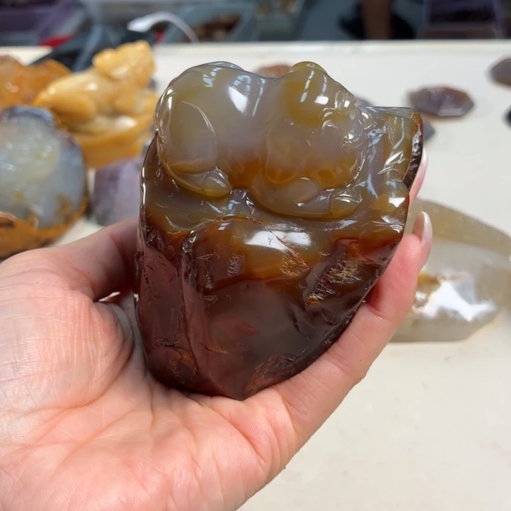 未镶嵌吊坠(不含链)玛瑙/玉髓