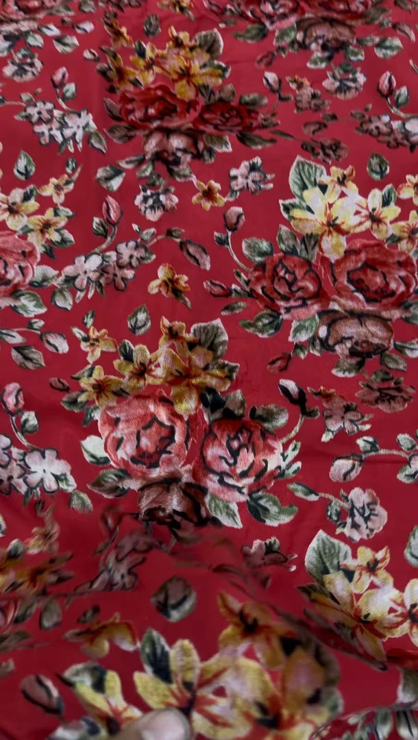 suzhu xiping duhawa 布料 大红