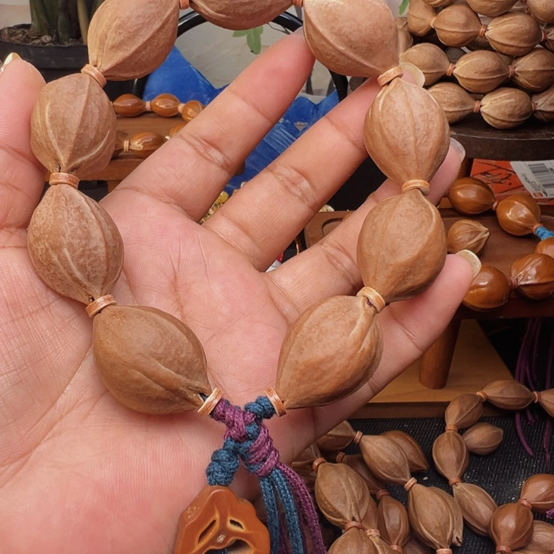 橄榄核手串梅林铁核19*28素串鲨鱼背