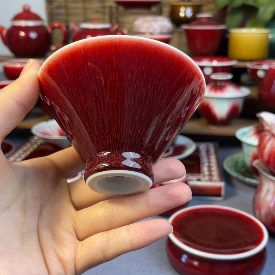 景德镇原矿陶瓷 斗笠杯
