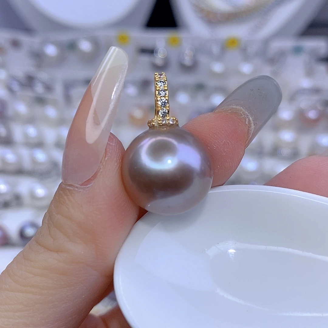 淡水珍珠合金颈饰15.4