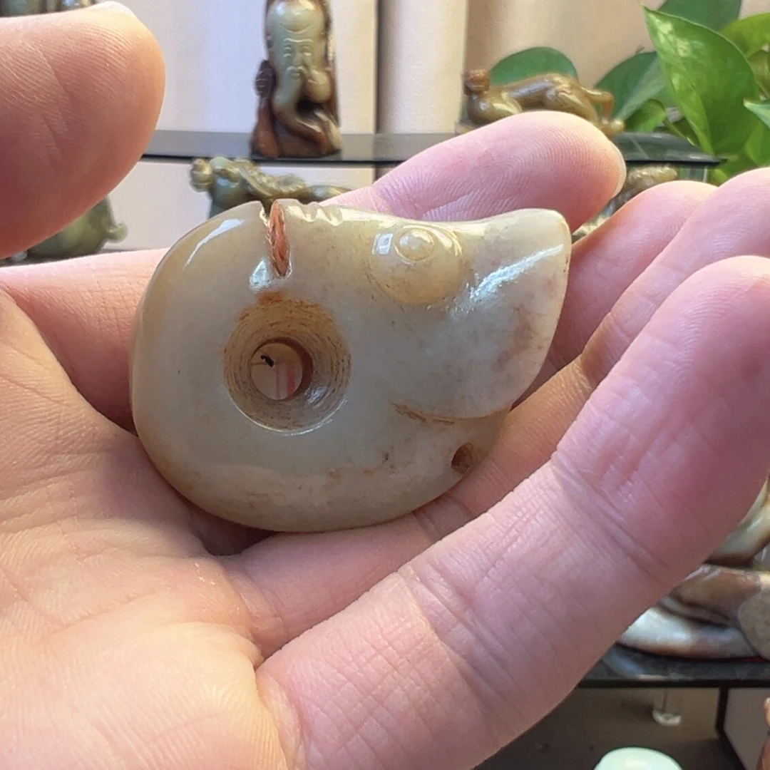 和田玉（糖玉）未镶嵌挂件