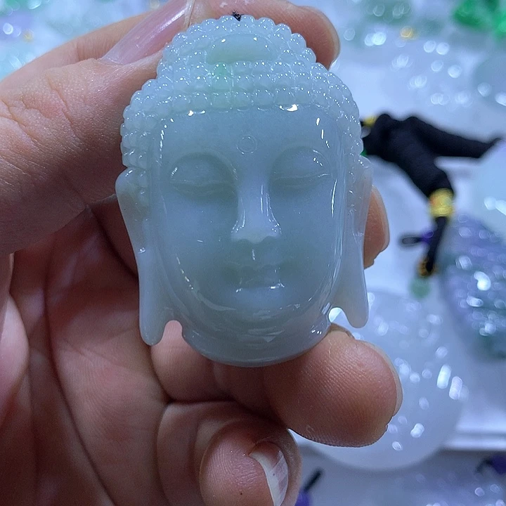 翡翠未镶嵌颈饰天然翡翠A货吊坠