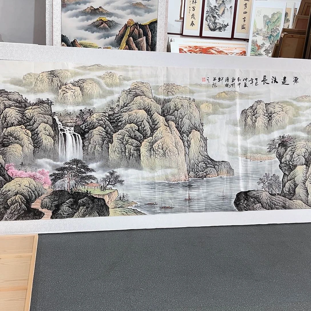 楠***爷国画手绘保证假一罚万