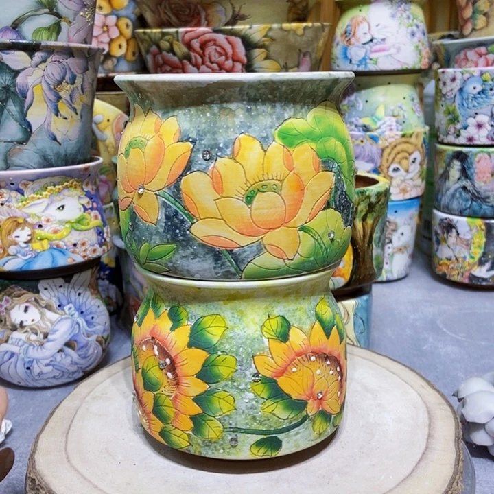 景德镇艺术手绘作品