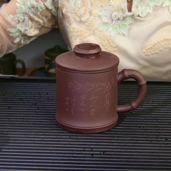 茶杯紫砂高货放漏