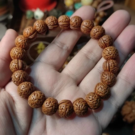 吊坠橄榄核小野桃核盘锦一道筋嘎嘎板正就一条