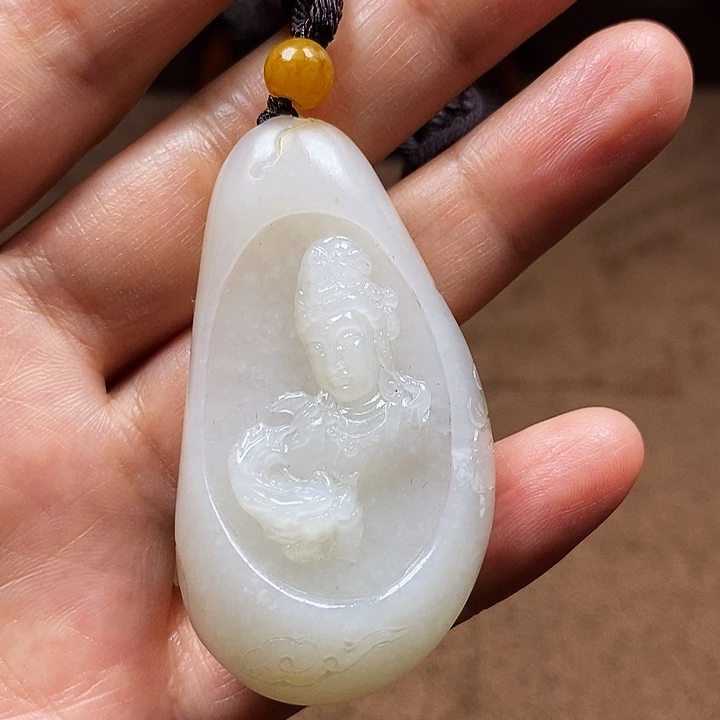 和田玉（子料）未镶嵌挂件