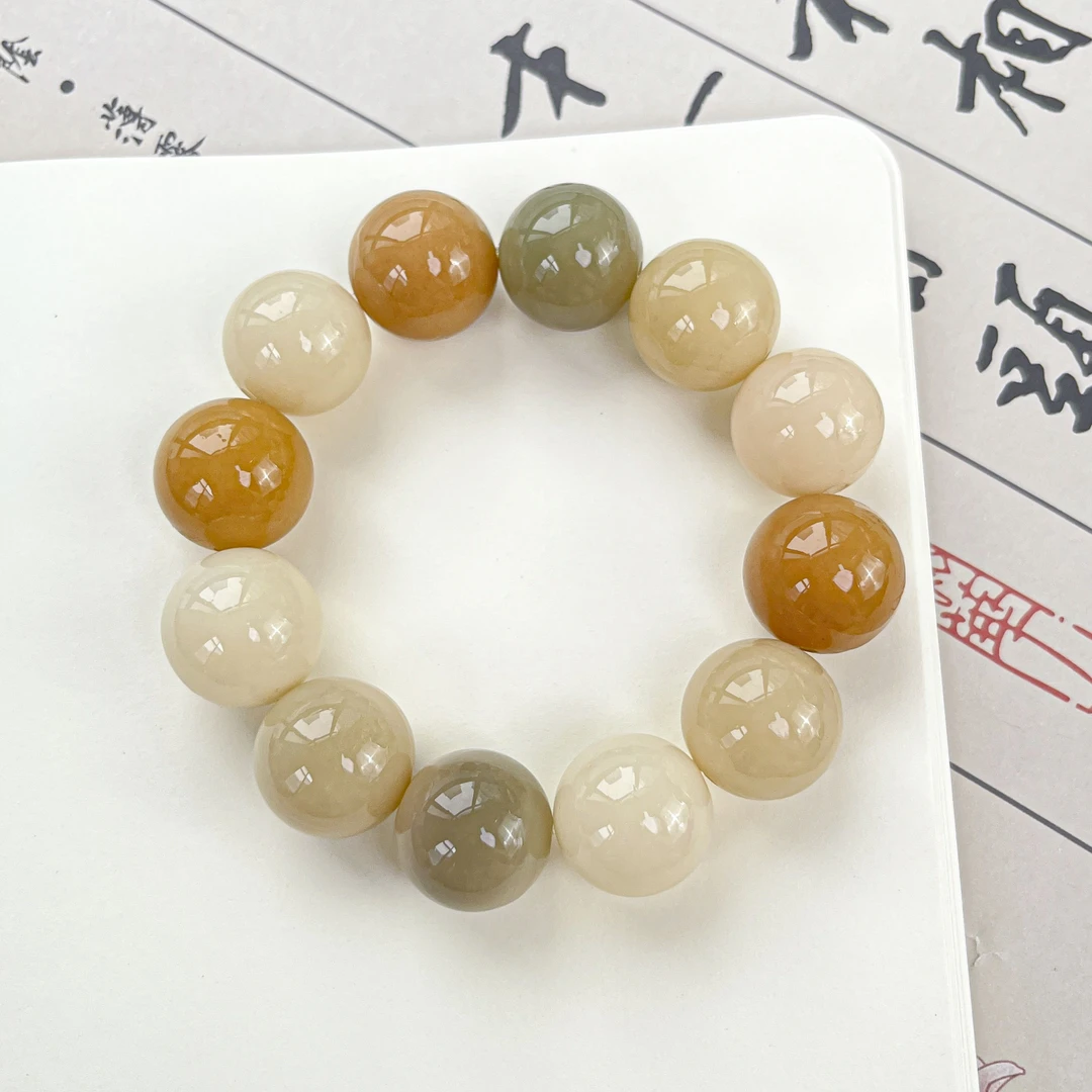 杂色圆珠手串19mm   A-Z104135