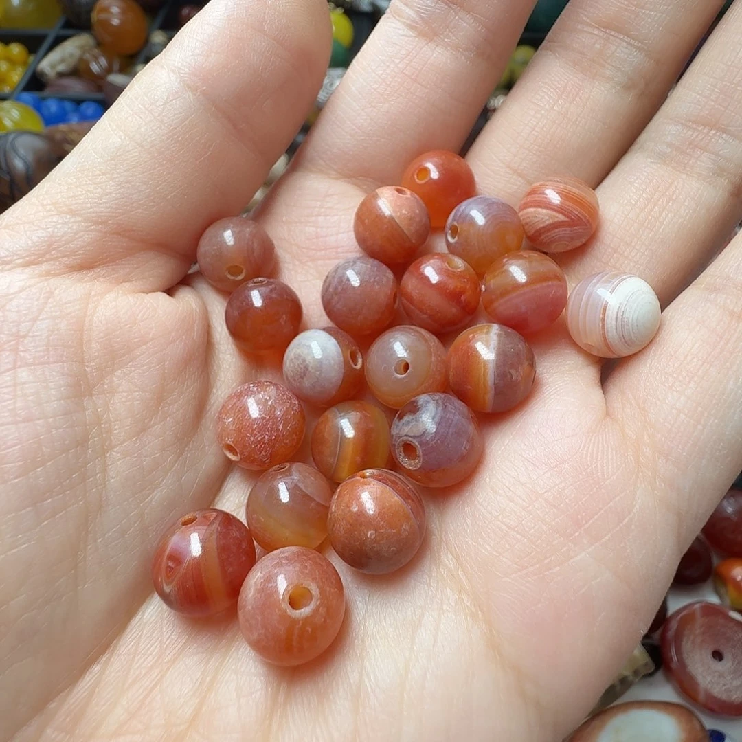 狼***道玛瑙/玉髓未镶嵌满30包邮