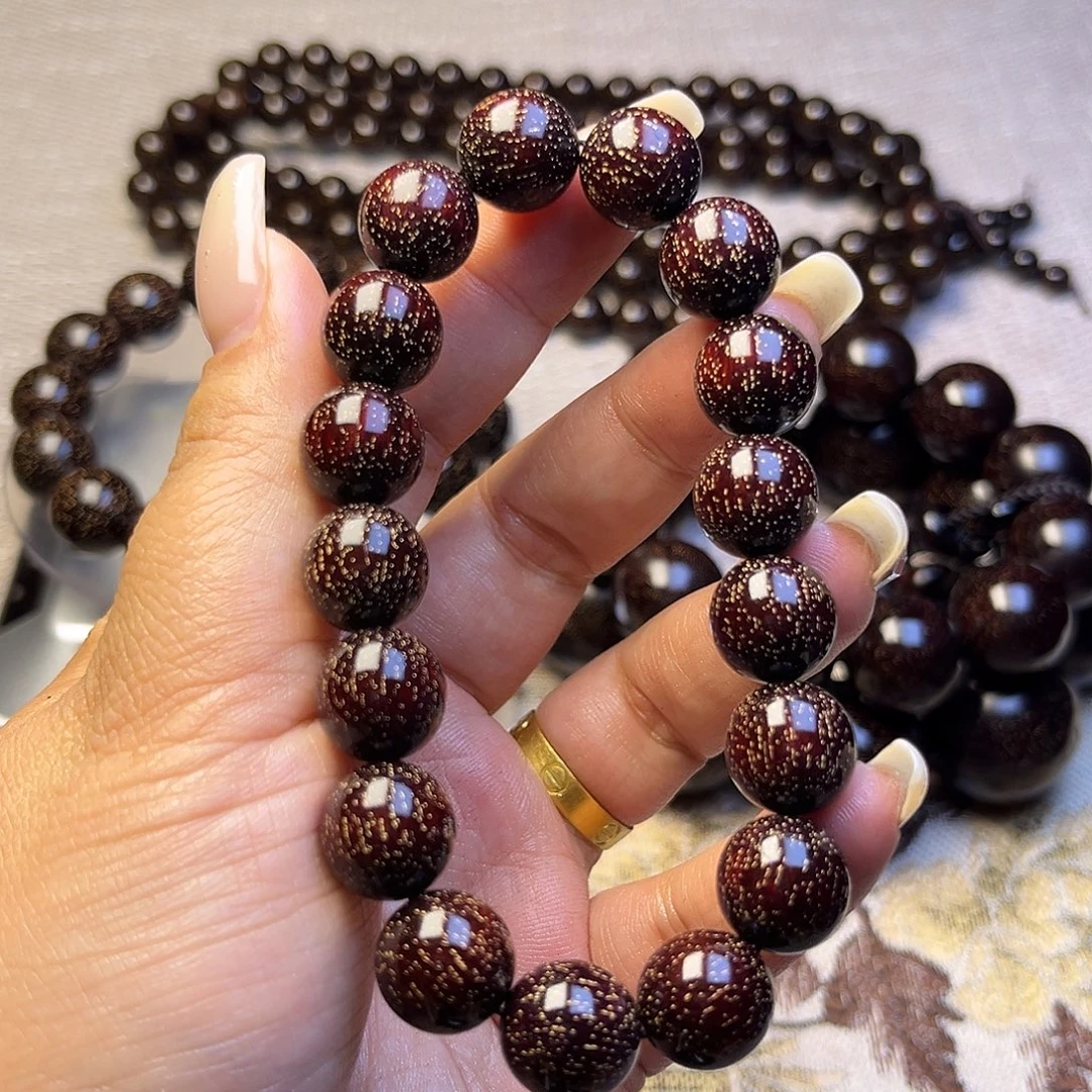 檀香紫檀（小叶紫檀）1.2 17颗爆星