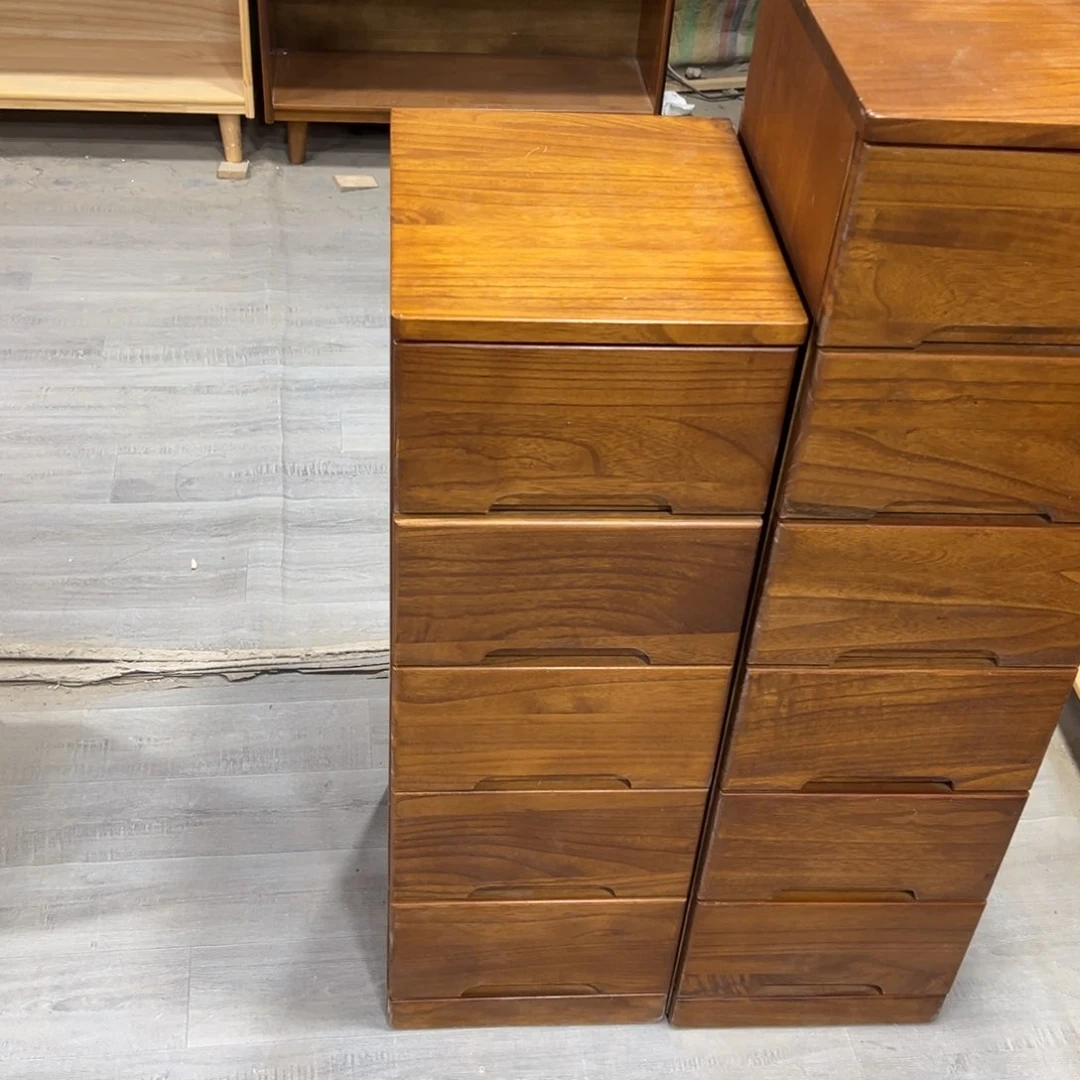 实木抽屉款七**笑30.5胡桃色