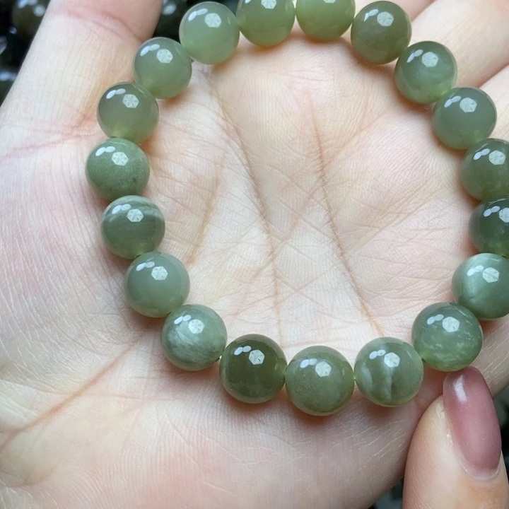 和田玉未镶嵌手链卡10