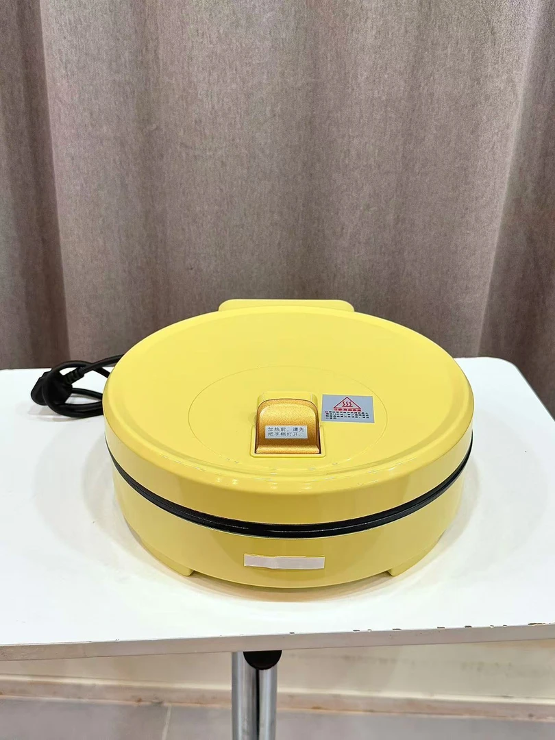 大口径正品电饼铛平底一体专用家用烙饼锅 颜色随机发