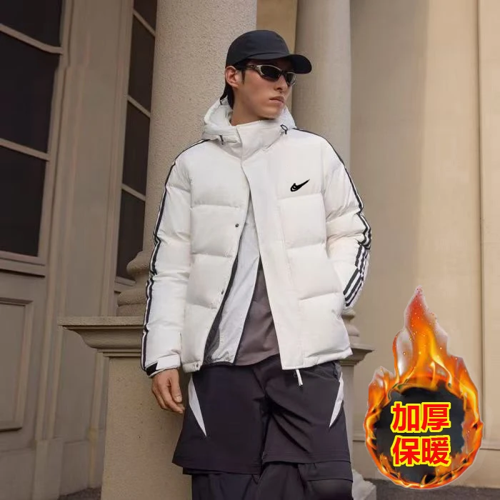 品牌折扣冬季棉服外套男女同款加厚保暖宽松休闲运动