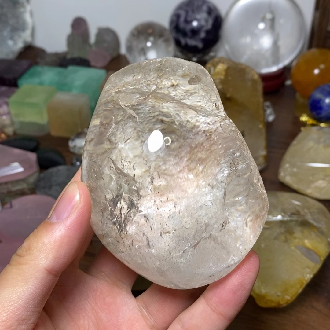 珠宝半成品水晶未镶嵌