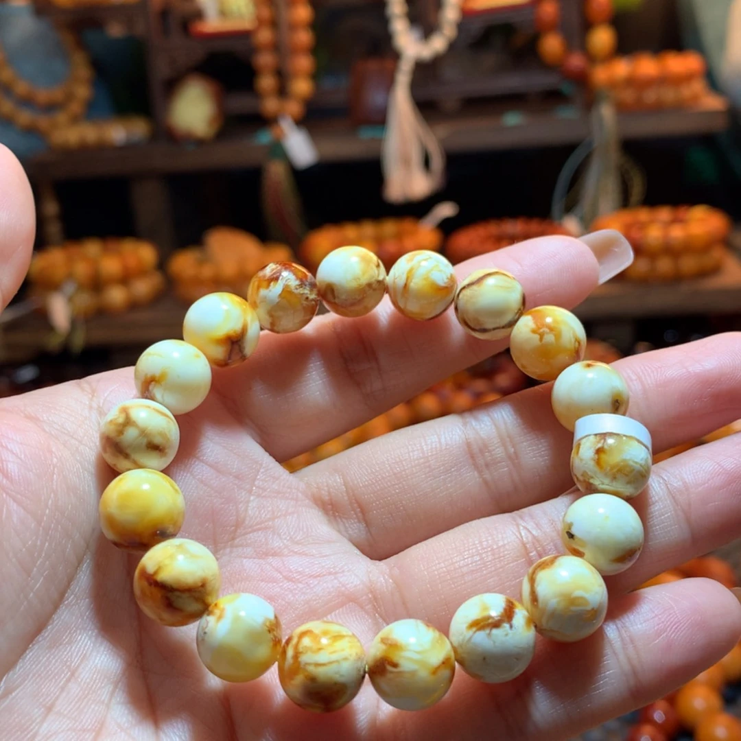 【闪购商品】手串蜜蜡未镶嵌蜜蜡手串