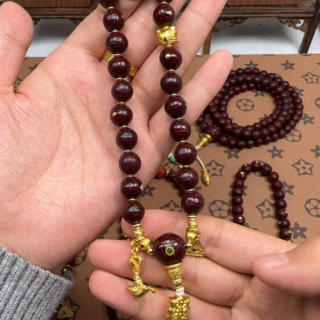 凤眼菩提吊坠凤眼金钉手持10.8满配