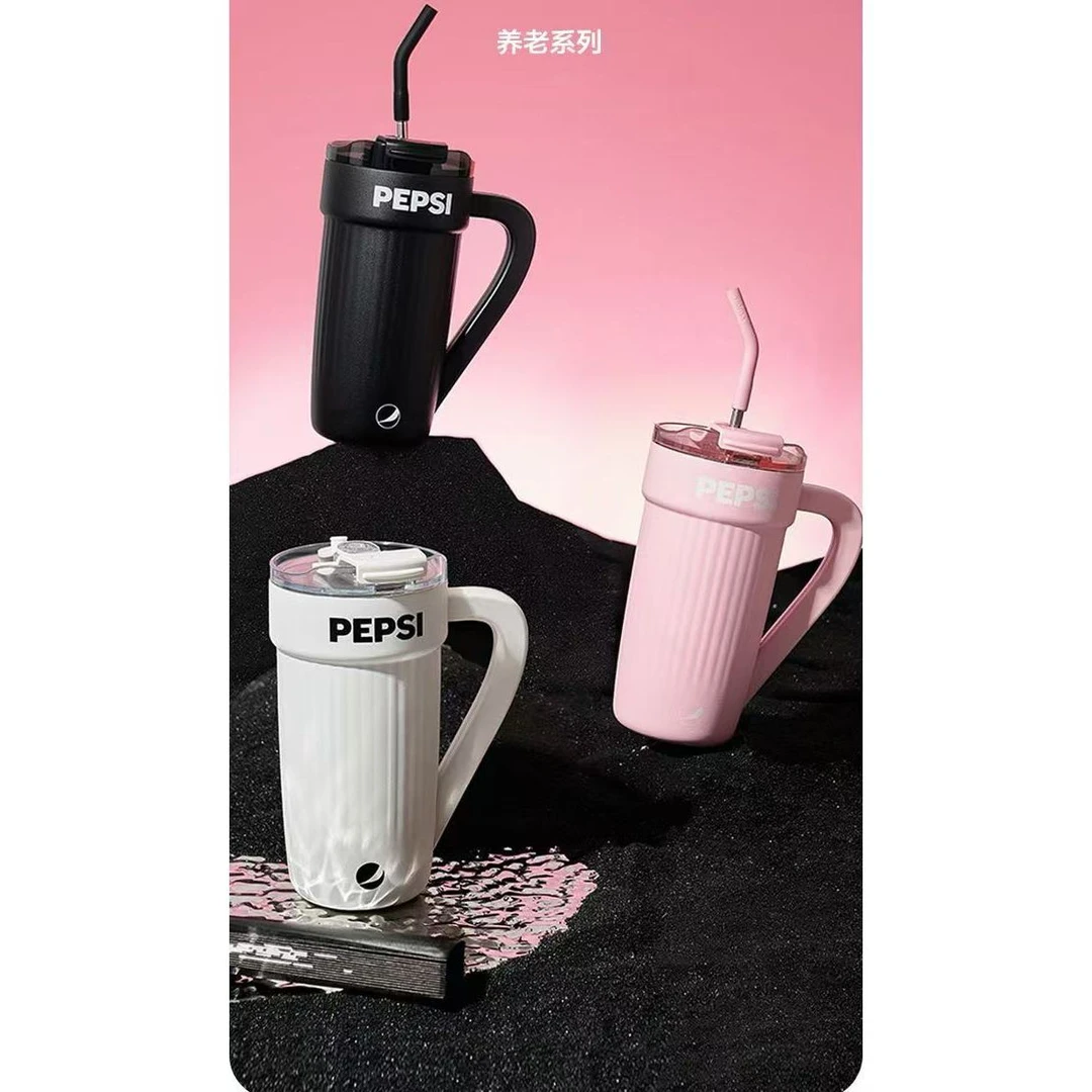 大容量316不锈钢杯子水杯男女高颜值吸管保温杯1200ml